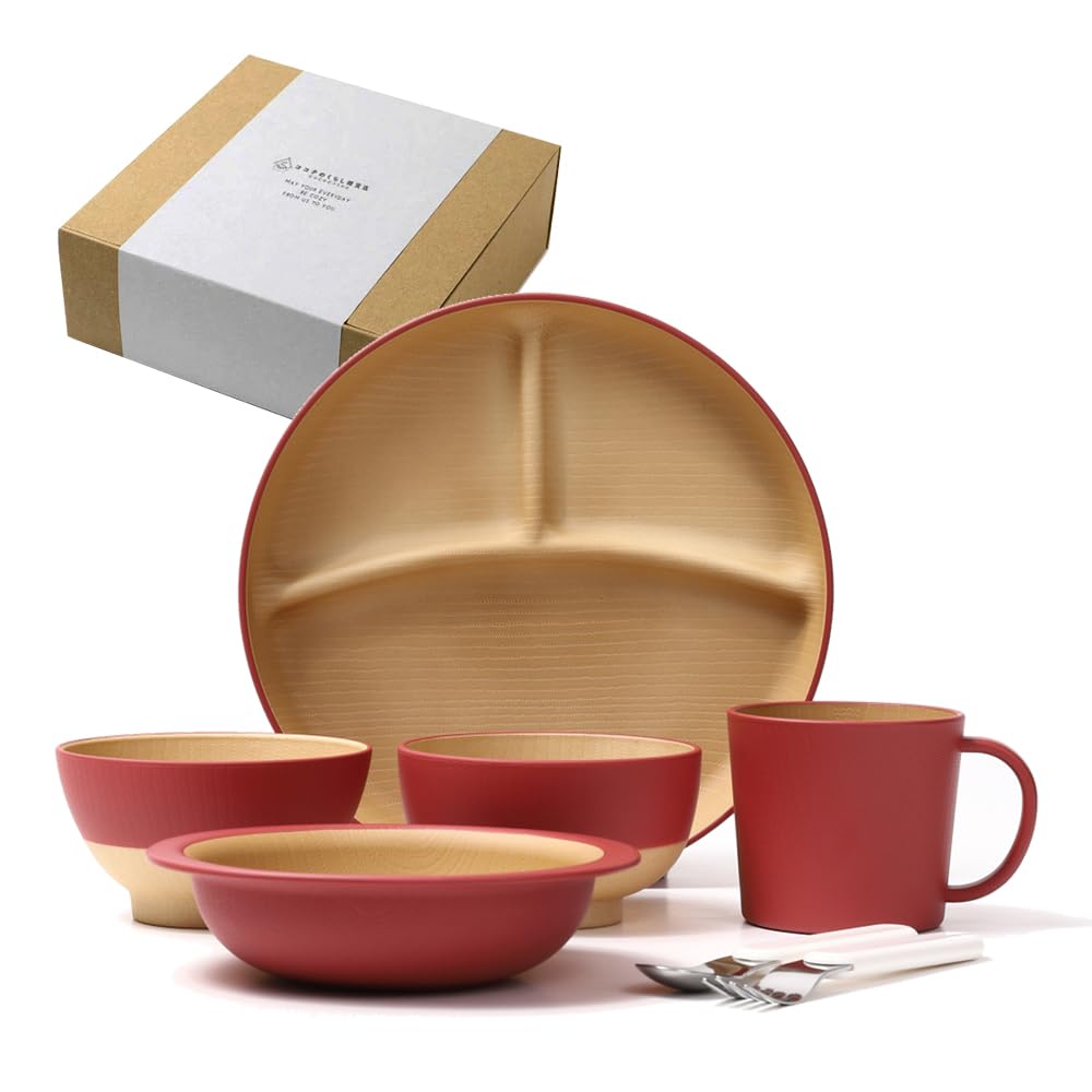 Amazon | [ココチのくらし雑貨店] 子供用食器セット 電子レンジ 食洗機